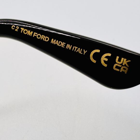 Tom Ford Sunglasses TF1244-K 01A Womens Black Round Frame Gray Lens 54-22-145 main image 8